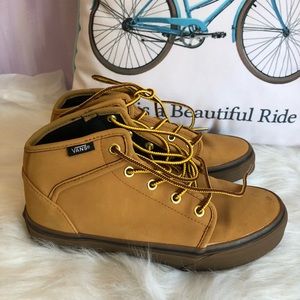 *CLOSET CLOSING*  Tan Boots by Vans